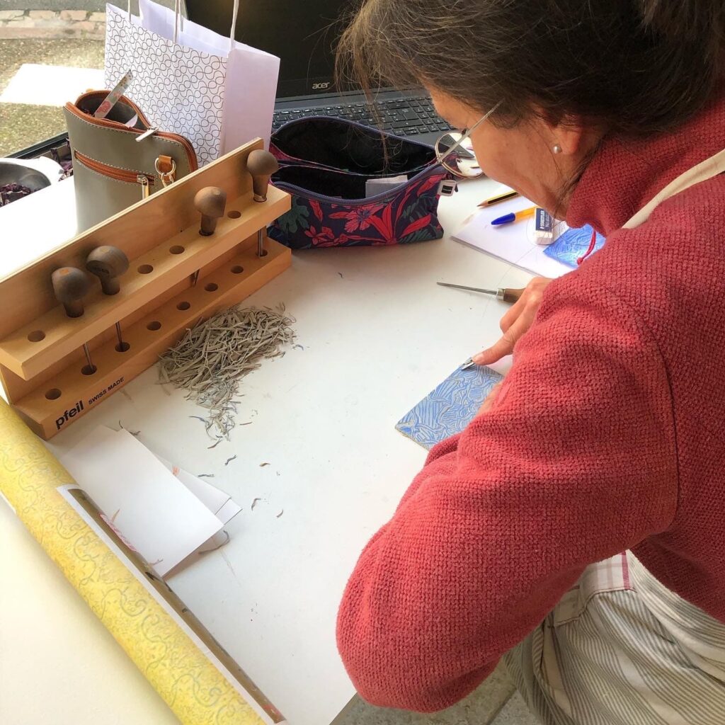 linogravure une couleur